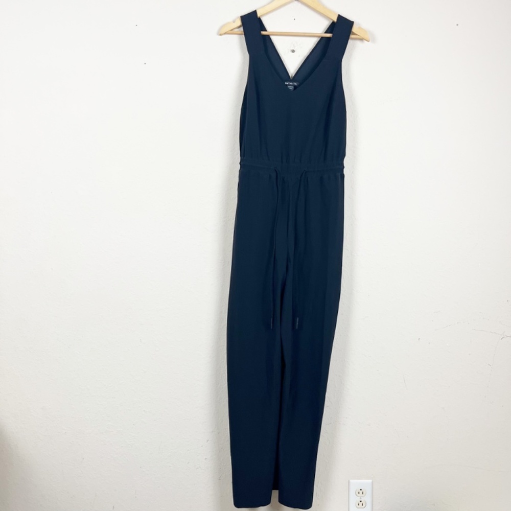 Athleta Savannah Black Jumpsuit Size 4
